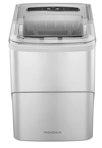 Insignia&trade; 26 lb - Portable Ice Maker with Auto Shut-Off - Silver $299