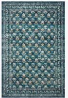 Rifle Paper Co. x Loloi Courtyard Emerald Area Rug feat. CloudPile, Rectangle 8'6" x 11'6" New $399