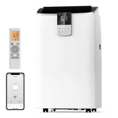 SIMZLIFE 14,000 BTU Portable Air Conditioner (Model PAC011-14KWH-USZX) in Box With Remote on working $599