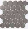 WS Tiles Perfection 2" x 2" Straight Edge Porcelain Mosaic Sheet Floor Use Tile in Gray Matte 15 Count Box New In Box $119