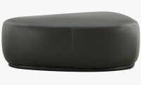 Joss & Main Adna 44" Genuine Leather Triangular Ottoman New Floor Model $699