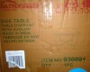 Coaster Baldwin Rectangular Marble Top Side Table White and Gold New in Box $299 - 2
