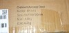 SKYSHALO Double BBQ Island Door 26 in. W x 24 in. H Outdoor Kitchen Cabinet Stainless Steel Access Door for Storage Room New In Box $99 - 2