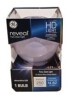 GE Reveal Vanity Globe Light Bulb, 40w, G25, 2500k, 265 Lumens, New In Box