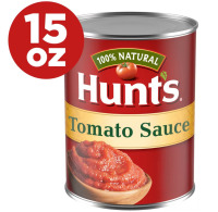 Hunt's 100% Natural Tomato Sauce - 15 oz New Best 1/2028