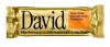 David Protein Gold Peanut Butter Chocolate Chunk Protein Bars - 28g Protein, 2.19 oz New Best by 11/2026