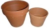 Deroma 5.9" / 4.3" Blush Clay Standard Planter New Assorted - 2