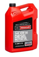 Motorcraft 10W30 Super Duty Diesel Motor Oil, 1.25 gallon / Prestone Antifreeze, 50/50 Pre-diluted, 1 Gallon / Assorted