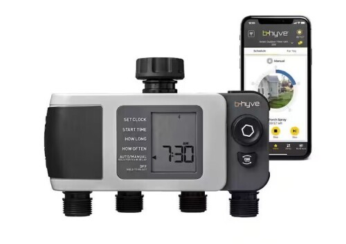 Orbit B-hyve XD Bluetooth 4-Outlet Hose Watering Timer Sprinkler Timer $199
