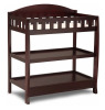 Delta Children Wilmington Changing Table with Pad, Espresso Cherry New In Box $299