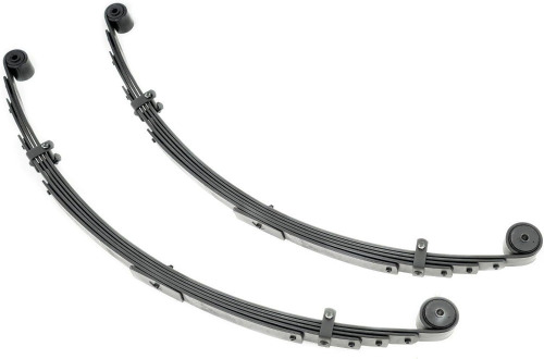Rough Country 4" Rear Leaf Springs for 1984-2001 Jeep Cherokee XJ - 8047Kit New $399