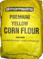 Morrisons Premium Yellow Corn Flour, 25 lb Bag