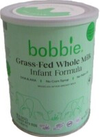 Bobbie Grass Fed Whole Milk Infant Formula, 14.1 oz New Best by 10/2026