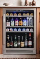 CA'Lefort 24 inch 220 Cans(12 oz.) Beverage Cooler Beer Drink Refrigerator Built-in or Under-Counter Fridge Quiet Compressor New in Box Factory Sealed $899