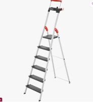 Hailo USa Inc Hailo L100 6 Step Aluminum Lightweight Folding Step Ladder New in Box $399