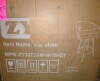 George Oliver Mid-Century Modern Swivel Counter Stool With Bentwood Frame New in Box $399 - 2