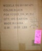 Martha Stewart Taytum Upholstered Office Chair, Black Polished Nickel Frame, New in Box $299 - 2