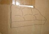 Sun Terrace Green Palm Tufted Outdoor Seat Cushion New $79 - 2