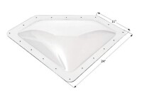 Icon RV Skylight, Clear, 20 in. x 8 in. x 4 in., NSL208 New $299