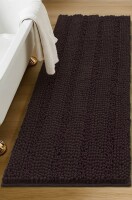Ebern Designs 24"x 60" Soft Absorbent Bath Rug With Non-Slip Backing $79