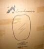 LuxHomez 30" W x 40" H Gold Oval Wall Aluminum Frame Vanity Bathroom Mirror, New in Box $299 - 2