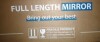 Basics by Wayfair Gold Arch Free Standing Full Length Mirror, 64" x 21", New in Box $499 - 2