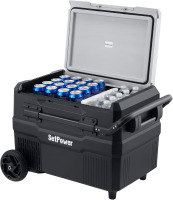 Setpower RV45D PRO and MC15 12V Refrigerator, Electric Cooler, 45QT and 15.8QT, Dual Zone and Single Zone $499