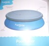 Funsicle 10 ft. x 10 ft. Round Gray Quickset Ring Top Above Ground Pool Safety Cover with String Lock, Accessory Only $89 - 2