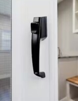 Wright Products Tie Down Push Button Door Latch for Screen and Storm Doors, Black New Shelf Pull $79