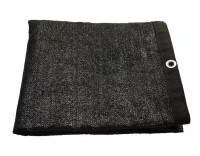 Shatex 6 ft. x 8 ft. 90% Sun Shade Cloth with Grommets for Pergola Cover Canopy, Black New $79