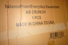 BalanceFrom Ab Crunch Total Body Workout with Resistance Bands, Instruction DVD and Exercise Guide Chart New In Box $119.99 - 2