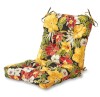 Greendale Home Fashions 42 x 21-inch Outdoor Seat/Back Chair Cushion - Aloha Black New $199