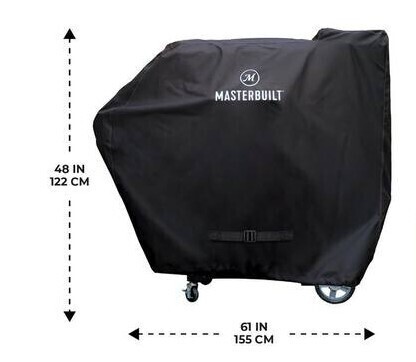 Masterbuilt Gravity Series and AutoIgnite Digital Charcoal Grill and Smoker Grill Cover New In Box $199