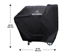 Masterbuilt Gravity Series and AutoIgnite Digital Charcoal Grill and Smoker Grill Cover New In Box $199