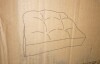 Sun Terrace Green Palm Tufted Outdoor Seat Cushion New $79 - 2