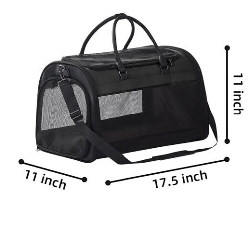 PET MARVEL Pet Handbag Black Size Medium New In Box $89