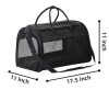 PET MARVEL Pet Handbag Black Size Medium New In Box $89
