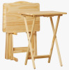 August Grove&reg; Mischa Tray Table Set New in Box $99