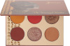 Juvia's Place Bronzed Rustic Eyeshadow Palette, 6 Show-Stopping Day to Night in Rich, Spicy, Golden and Rustic Shades New