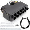 Saihisday A/C Air Conditioning Universal Evaporator Assembly Unit 12V, Under-Dash A/C Heating Cooling Unit 3 Speed 6 Vents for Car Truck Portable AC for Car $299