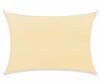 COLOURTREE 12 ft. x 20 ft. 190 GSM Beige Rectangle Sun Shade Sail Screen Canopy, Outdoor Patio and Pergola Cover New $199