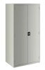 Hirsh 18" x 36" x 72" Light Gray Storage Cabinet with 4 Shelves - Assembled 22006 New Shelf Pull $599