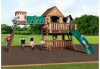 Backyard Discovery Woodridge Elite All Cedar Swing Set Playset with Elevated Tunnel, Crow's Nest, Rockwall, Wave Slide and Covered Porch (4 Boxes plus Slide) New in Box $2999