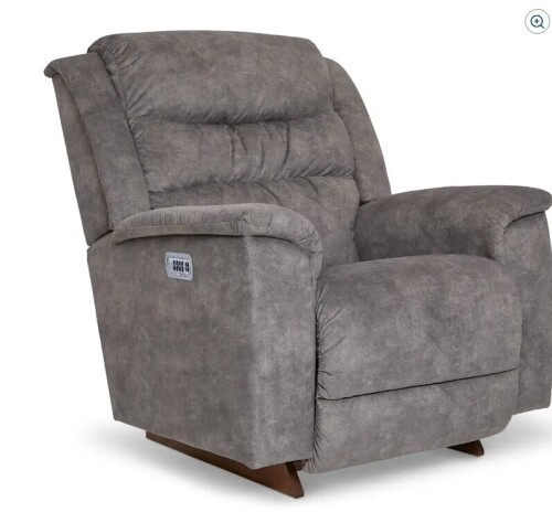 La-Z-Boy Redwood Power Rocking Recliner w/ Headrest & Lumbar in blue $2699