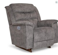 La-Z-Boy Redwood Power Rocking Recliner w/ Headrest & Lumbar in blue $2699