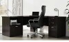 Realspace&reg; Magellan Performance 71"W L-Shaped Corner Desk, Espresso (2 Boxes) New Shelf Pull $599