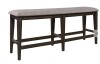 Liberty Furniture Double Bridge Collection Transitional Upholstered Counter-Height Dining Bench New in Box $599