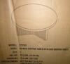 Meyer & Cross Holm 36 in. Alder Brown Round MDF Top Coffee Table CT2352. New in Box $499 - 2