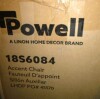 Powell&reg; Tortuga Cream/Navy Accent Chair New in Box $499 - 2