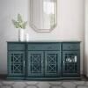 Walker Edison Landon 60-Inch Tiered Fretwork Sideboard TV Stand New in Box $1299